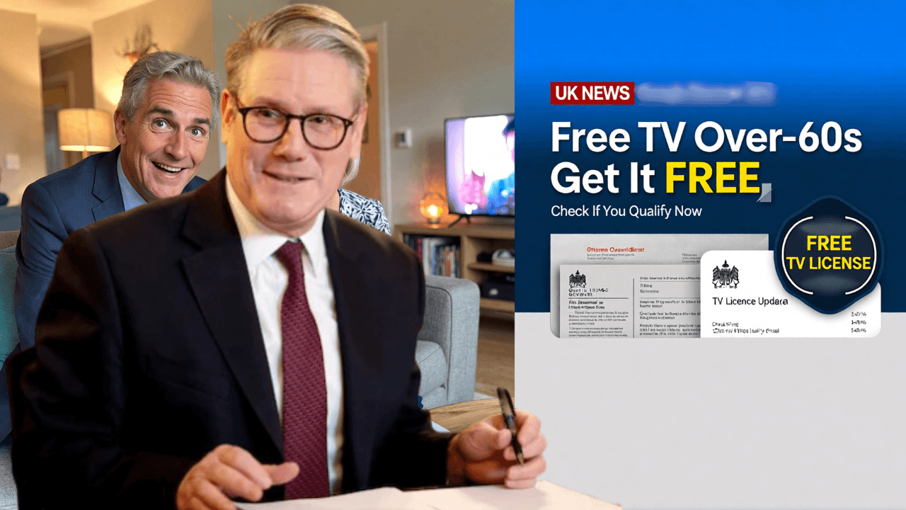 Free TV Licence for Over‑60s Confirmed – Check If You Qualify Now
