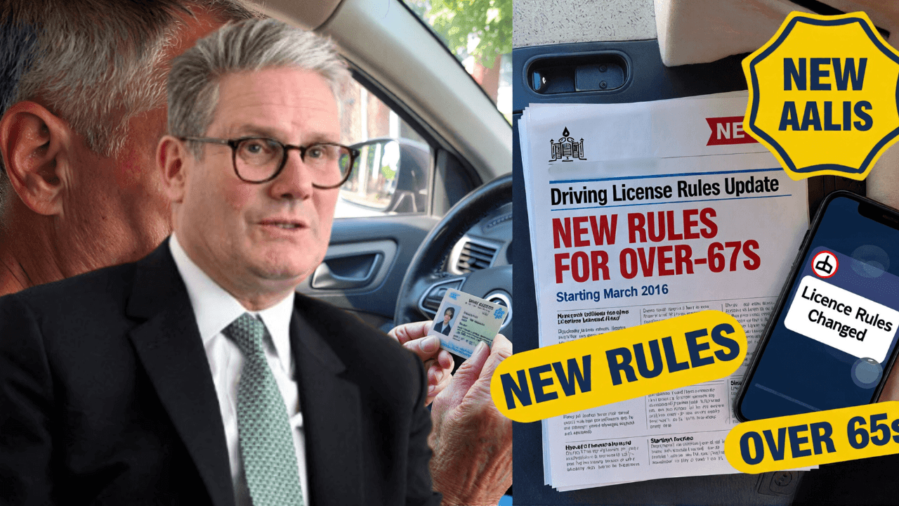 UK Govt Confirms New Driving Licence Rules for Over‑65s Starting This March 2026
